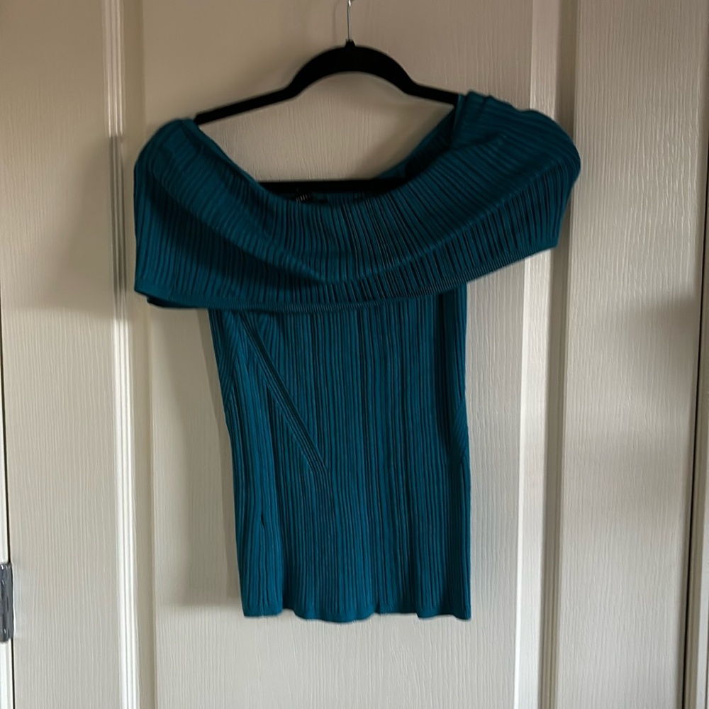 WHBM top with stretch